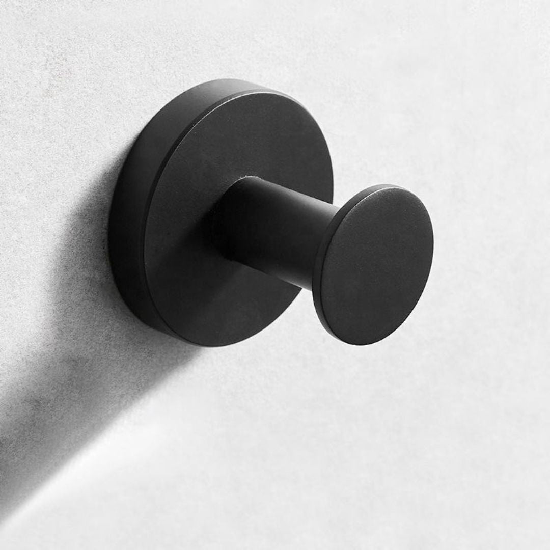 Suction Matte Black Multi Wall Hook