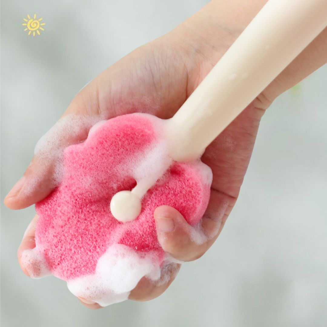 Three-in-one Sponge Flower Multifunctional brush