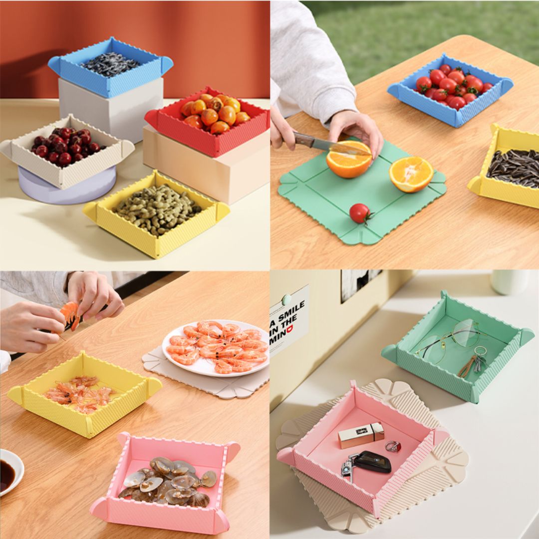 Multifunctional Foldable Storage Magnetic Silicone Mat