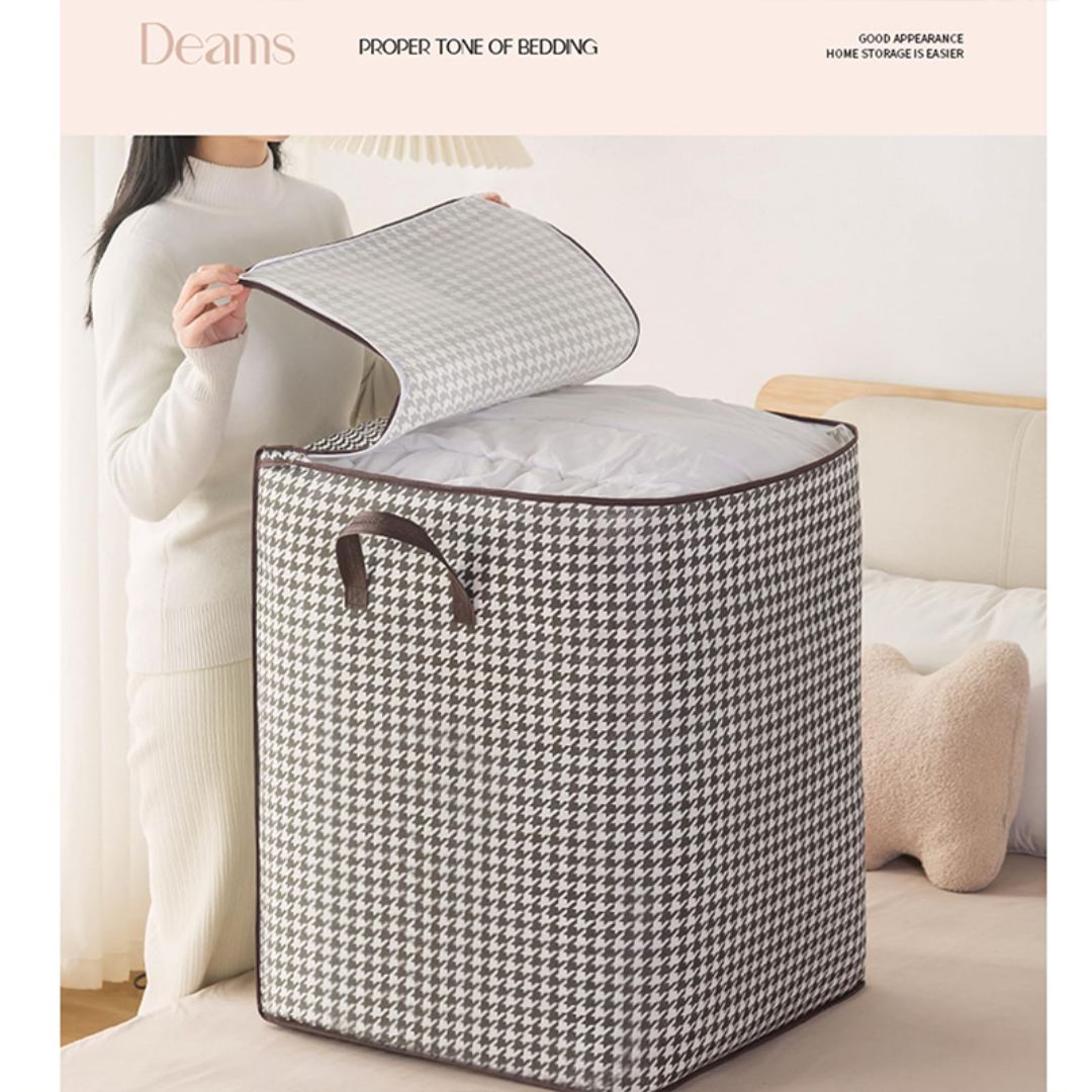 Large Capacity Foldable Clothes Storage Basket