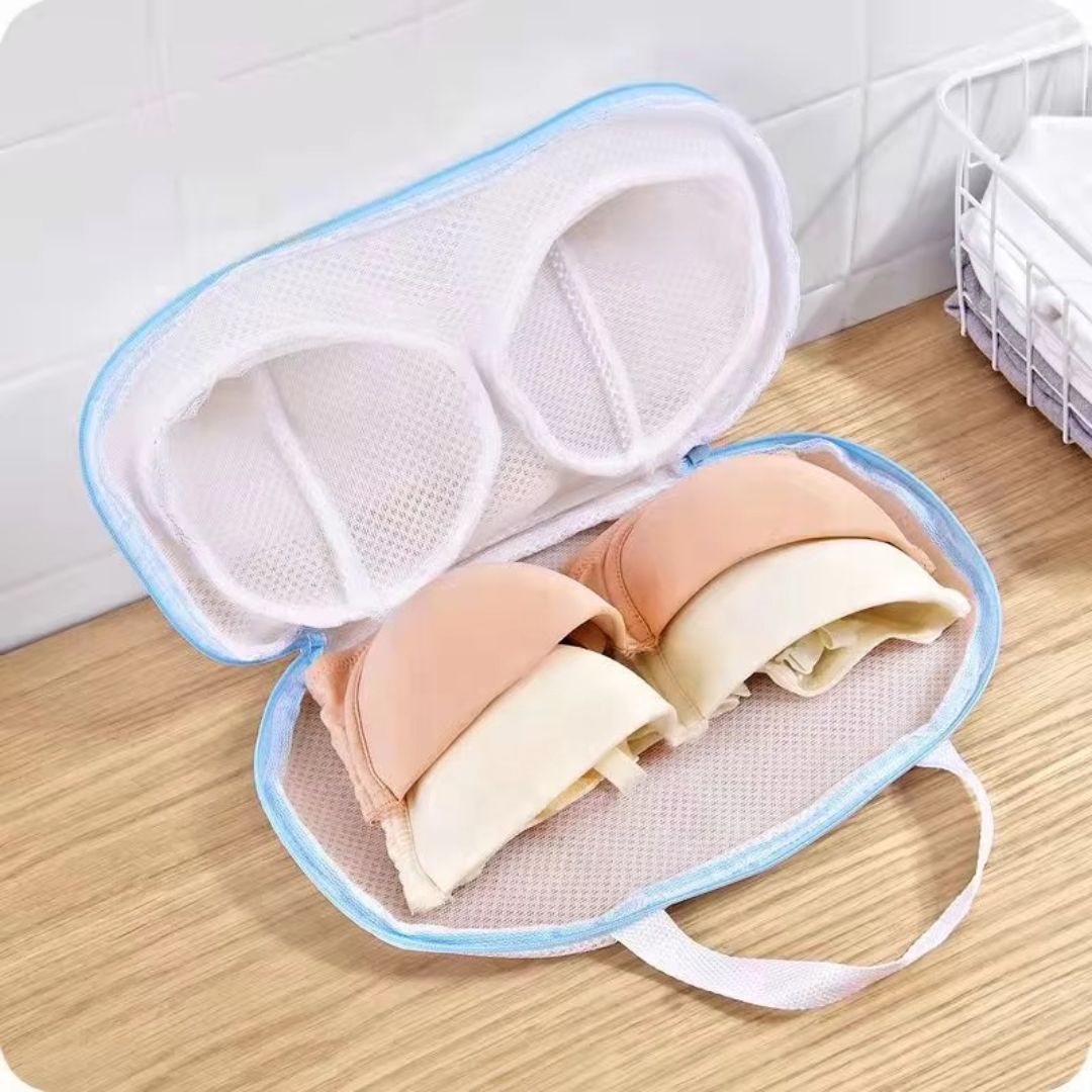 Anti-Deform Waterproof Zipper Mesh Laundry Bags for Undergarments