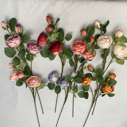 High quality silk rose artificial flowers for lovers