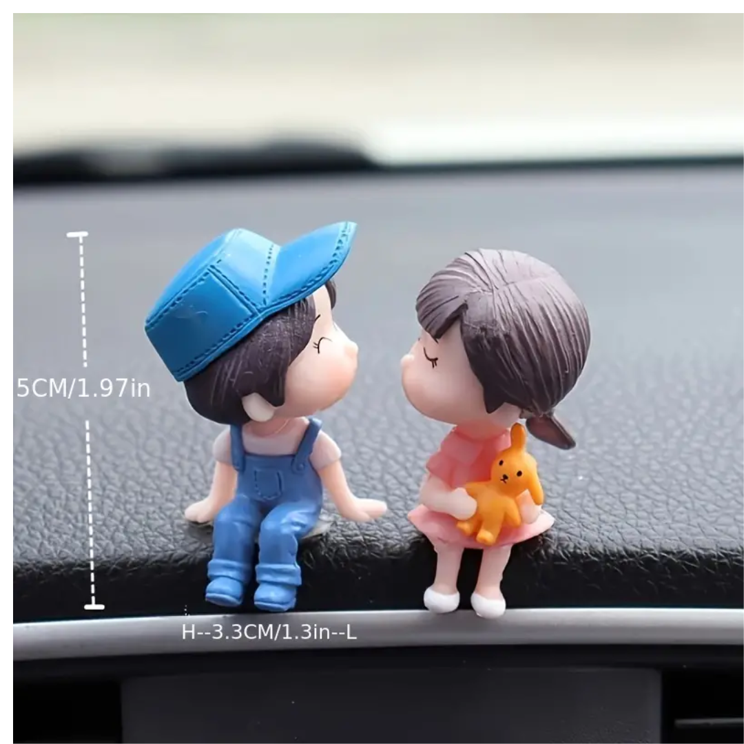 Cute Couple Ornaments For Car