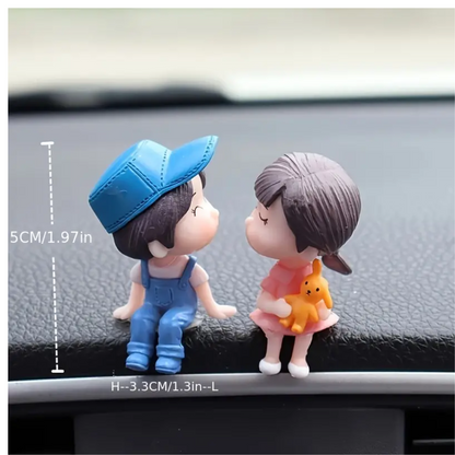 Cute Couple Ornaments For Car