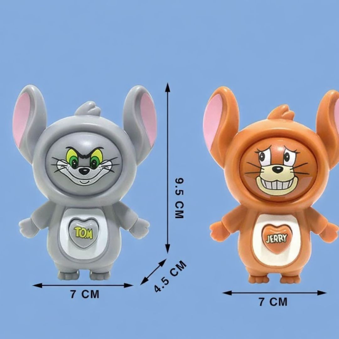 Face Changing Cartoon Mouse Keychain