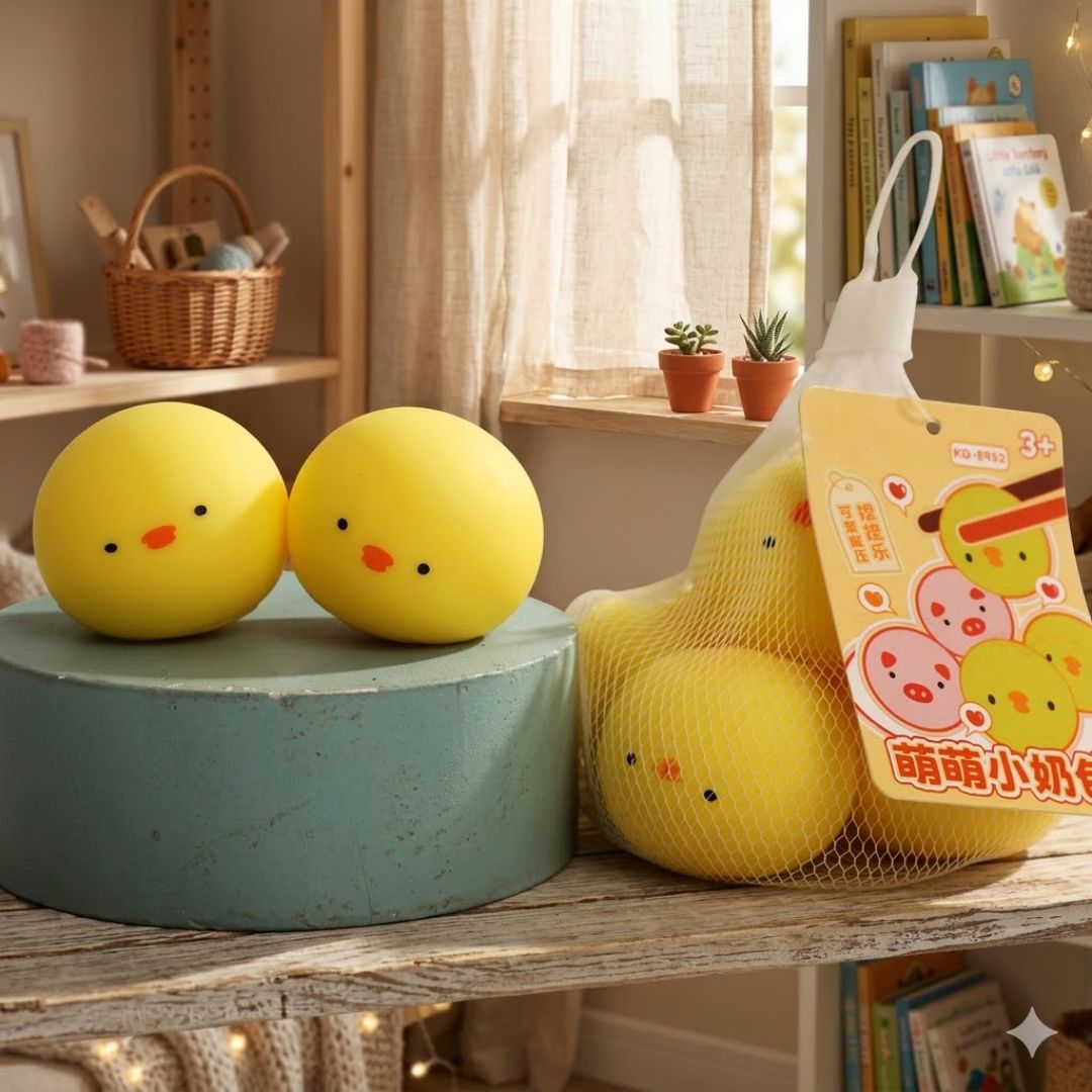 SqueezeChick Mini Stress Toy