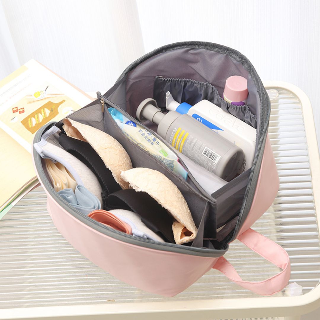 Modern Polyester Travel Underwear Storage Bag