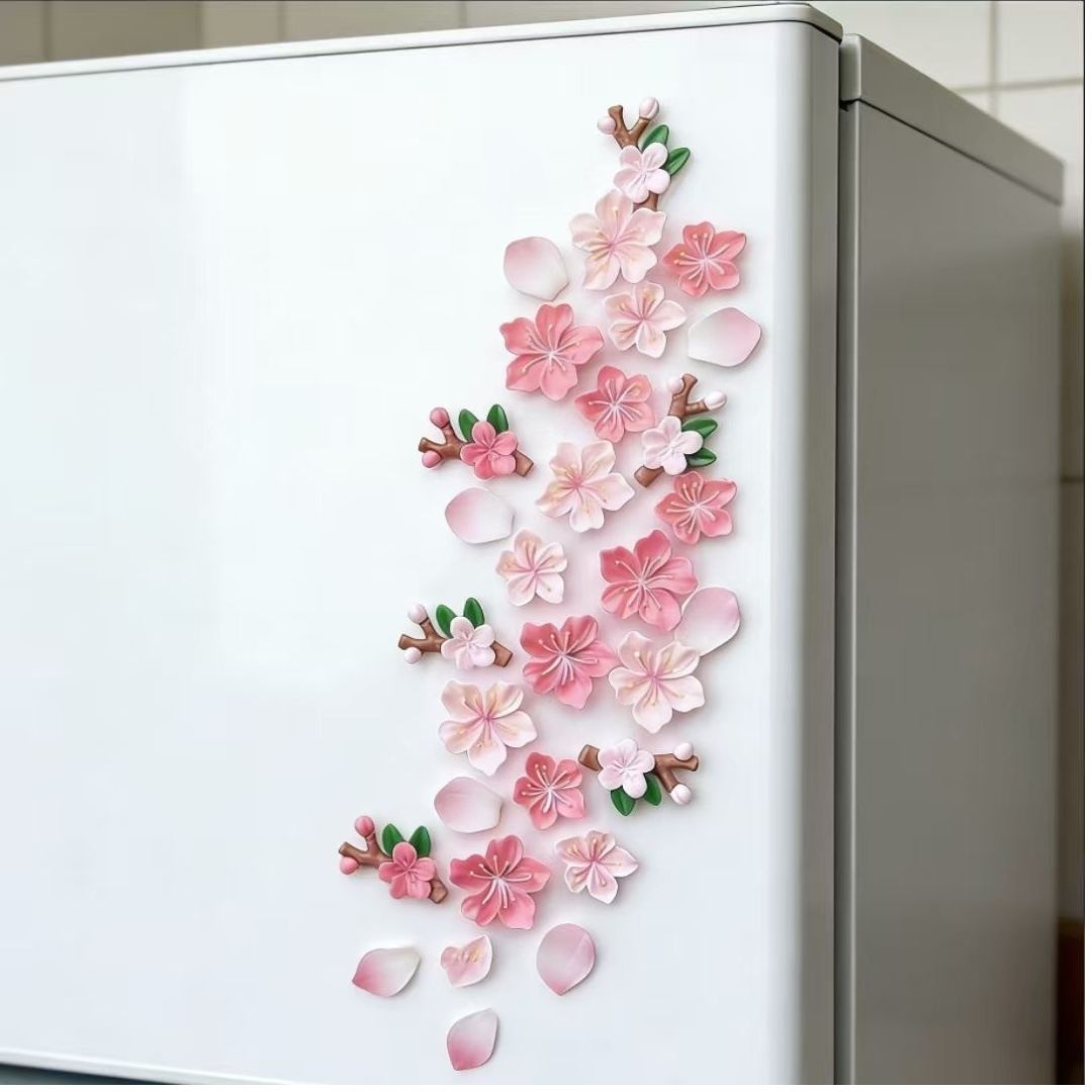 Cherry Blossom Car Dashboard Decoration Flowers