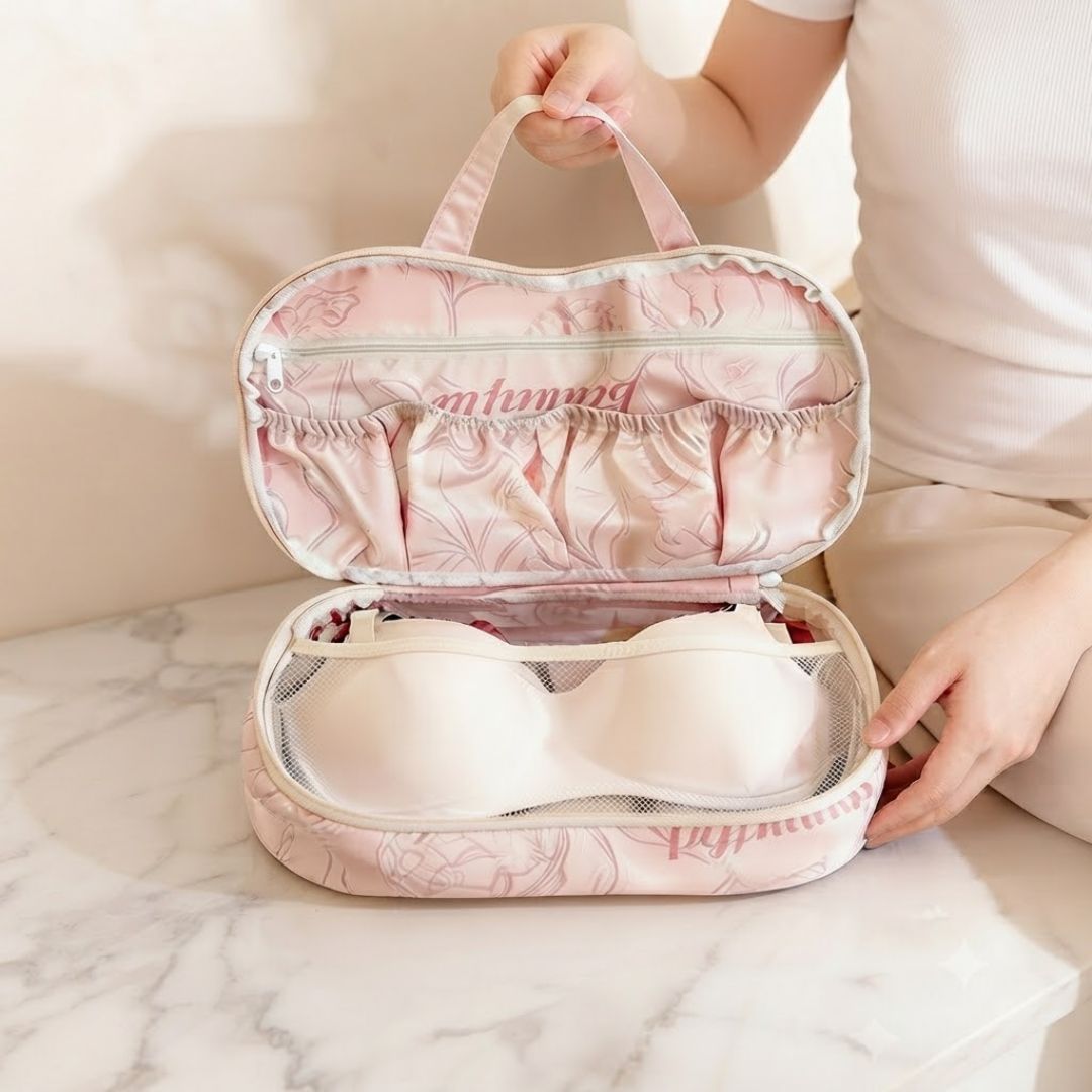 New 3-in-1 Clothing Organizer Undergarments Socks Storage Bag
