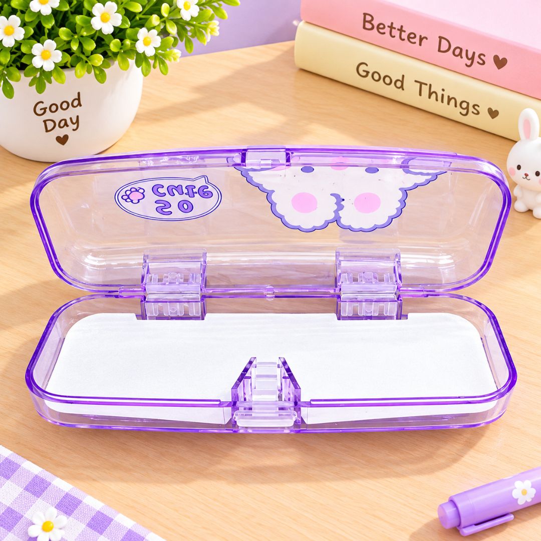Cute Kawaii Eyeglasses Specs Case