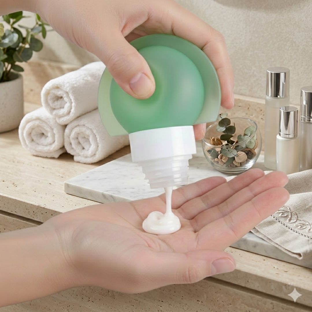 Portable Travel Bottles Soft Silicone Lotion Tube