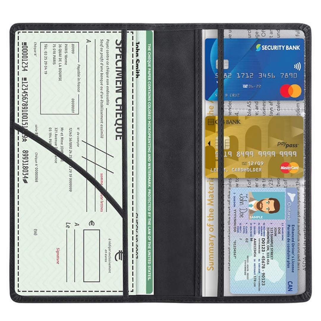 Black Color License and Registration Holder