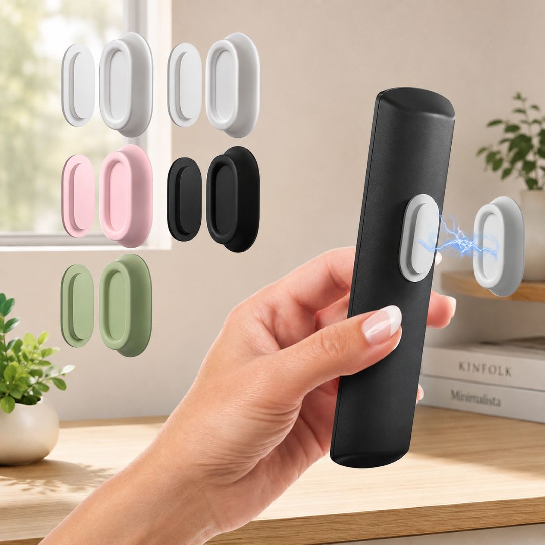 Wall-Mounted Silicone Remote Organizer- 4 PCS