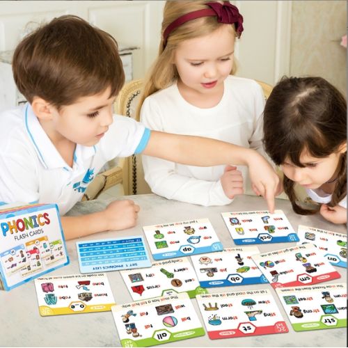 Learn to read phonics flash cards