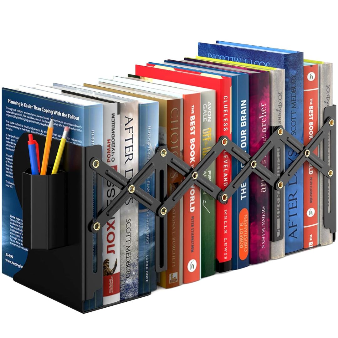 Adjustable Bookend for Desk