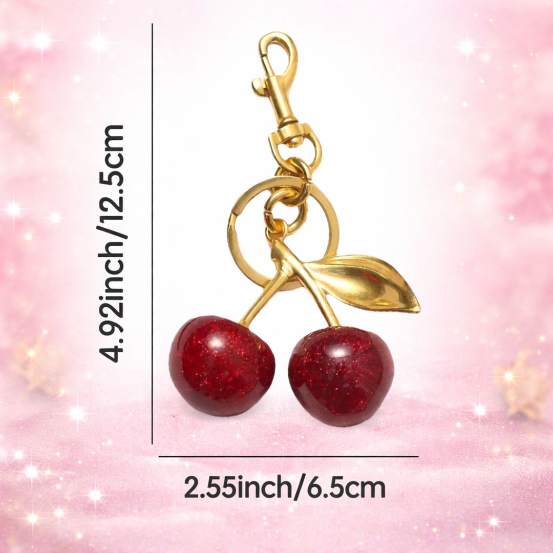 Cherry Glam Keychain – Gadget Ninja