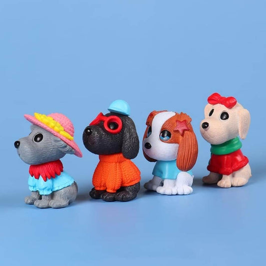 8pcs Dog Decorations Puppy Set