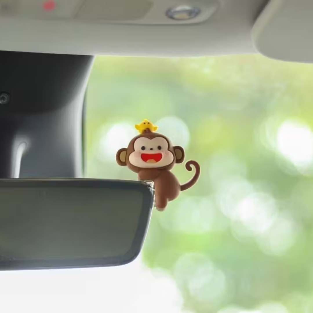 Cute Monkey Car Hanging Ornament