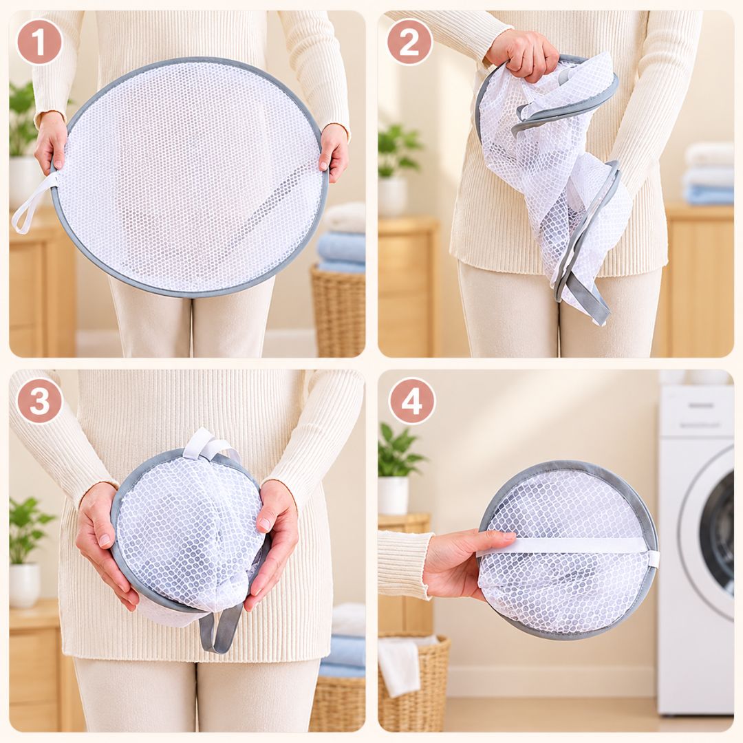 Foldable 2-Tier Clothes Drying Rack