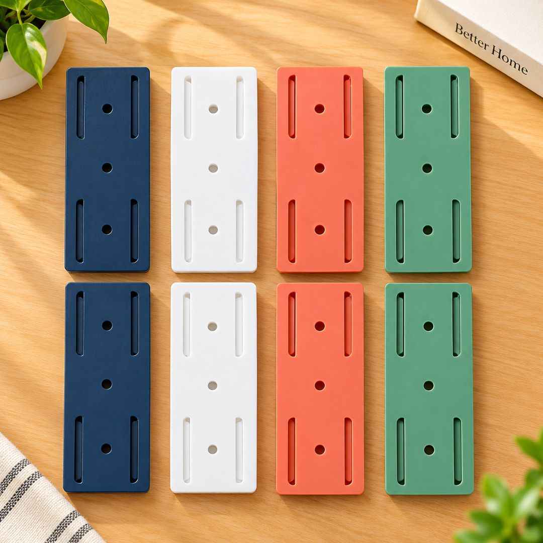 Self-Adhesive Power Strip Holder