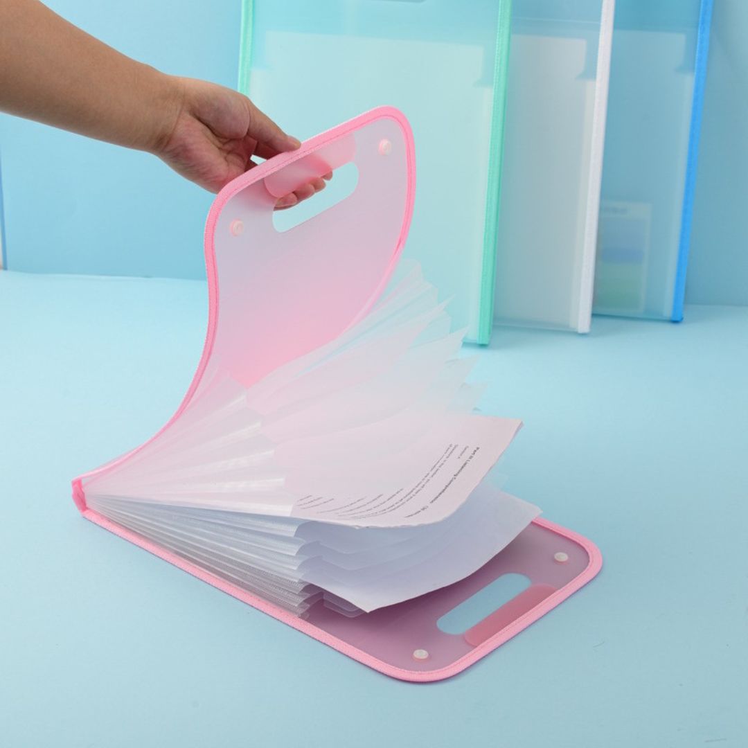13-Layer A4 Expanding File Organizer