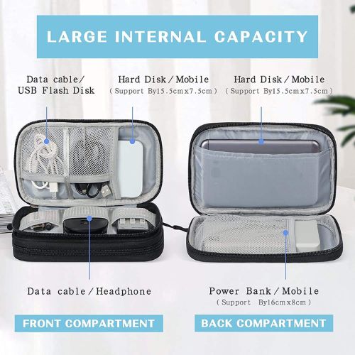 Electronic Accessories Cable Organizer Bag