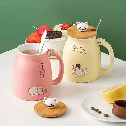 Cat Ceramic Coffee Tea Mug