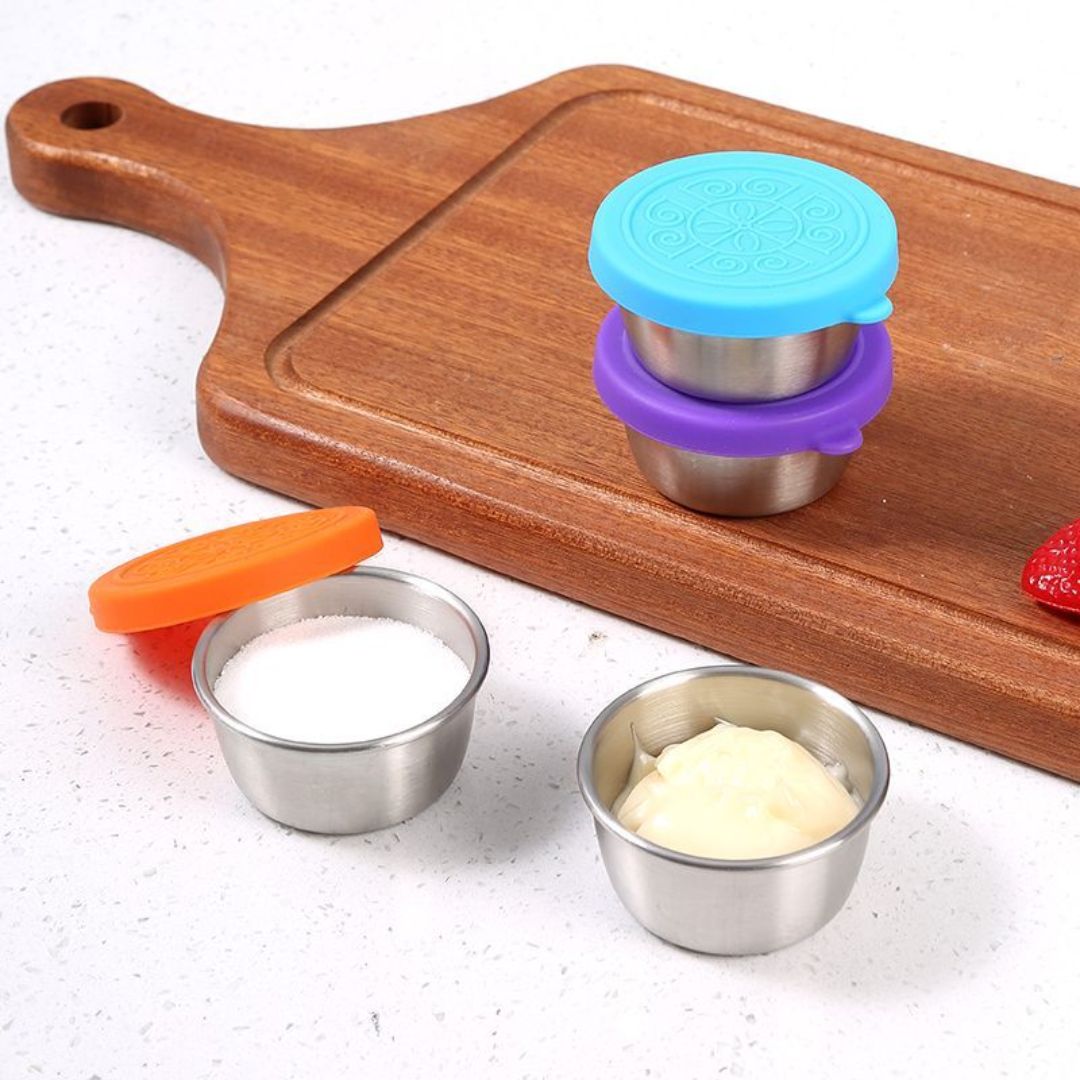 304 Stainless Steel Bowl with Silicone Lid