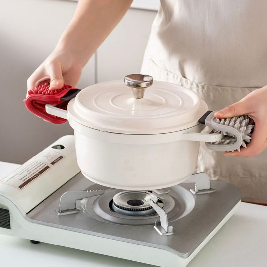 Multifunctional Silicone Vegetable Brush