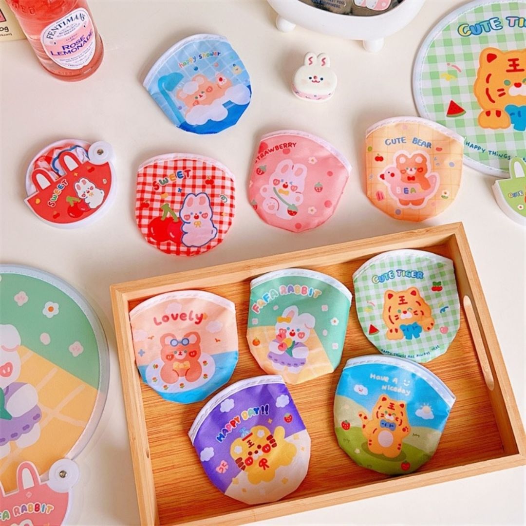 Foldable Plastic Mini Portable Hand Fan