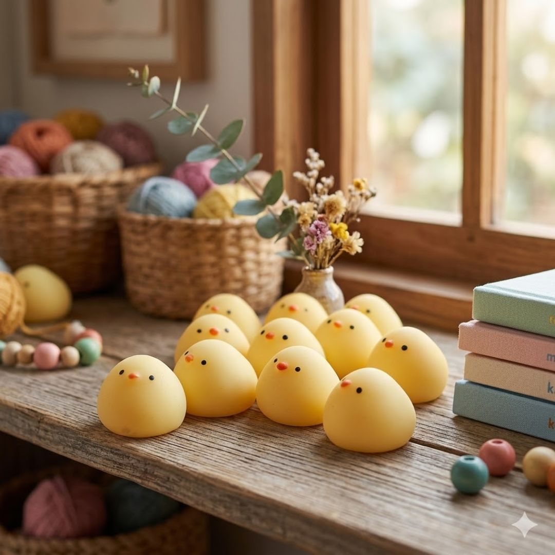 SqueezeChick Mini Stress Toy