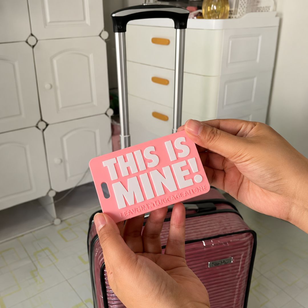 Custom PVC Rubber Luggage Tag
