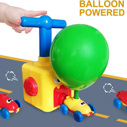 Balloon Powered Car with Launch Pad