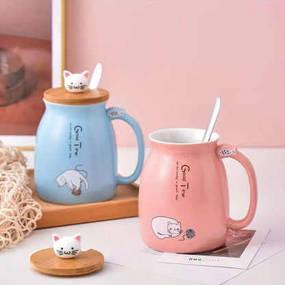 Cat Ceramic Coffee Tea Mug