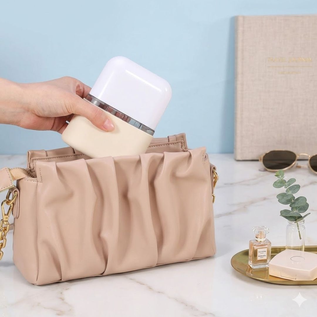 TravelEase Refillable Toiletry Bottle Set