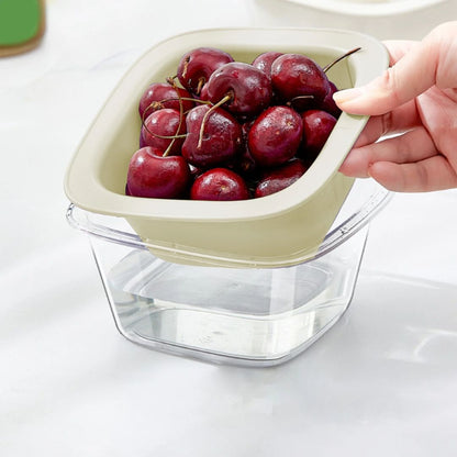 Precious Fruit Container & Drainer Basket