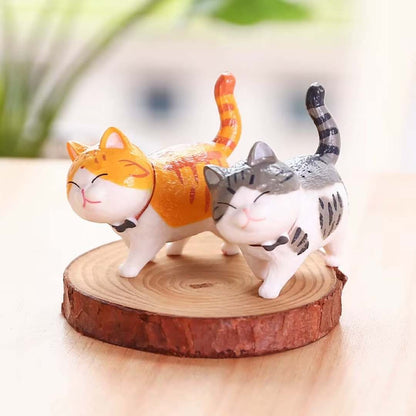 9 Pcs Cat Cute Mini Ornaments
