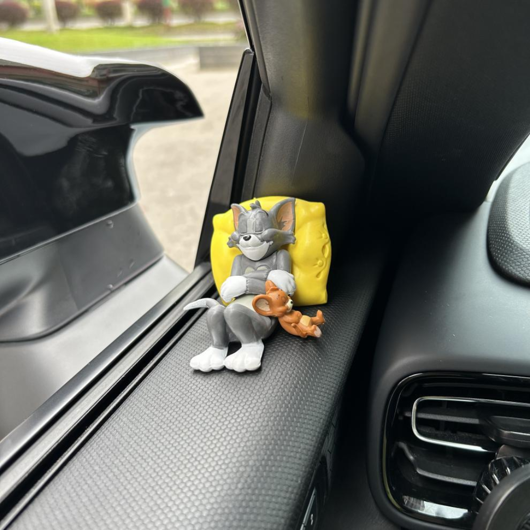 Tom & Jerry Cute Car Interior Accessory