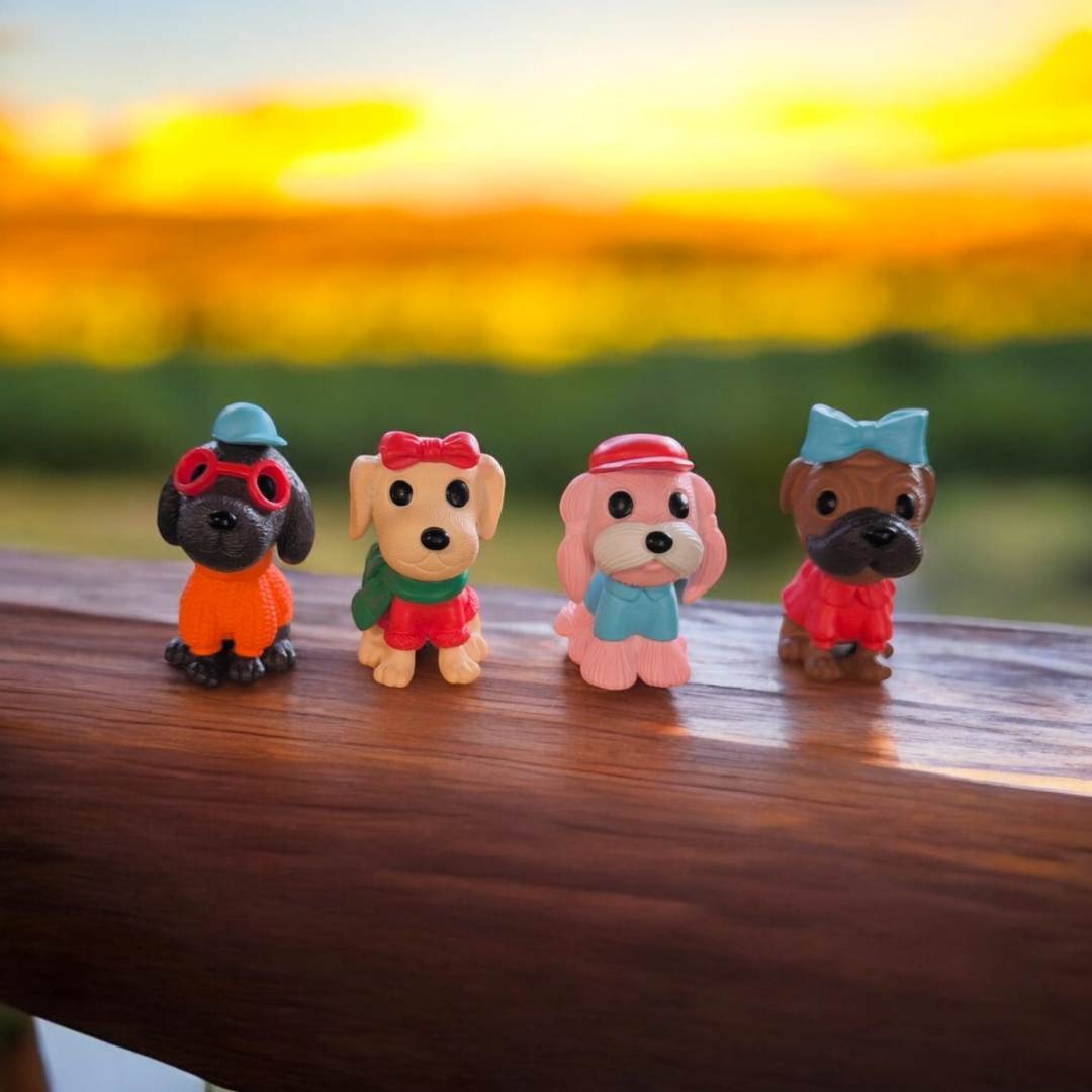 8pcs Dog Decorations Puppy Set