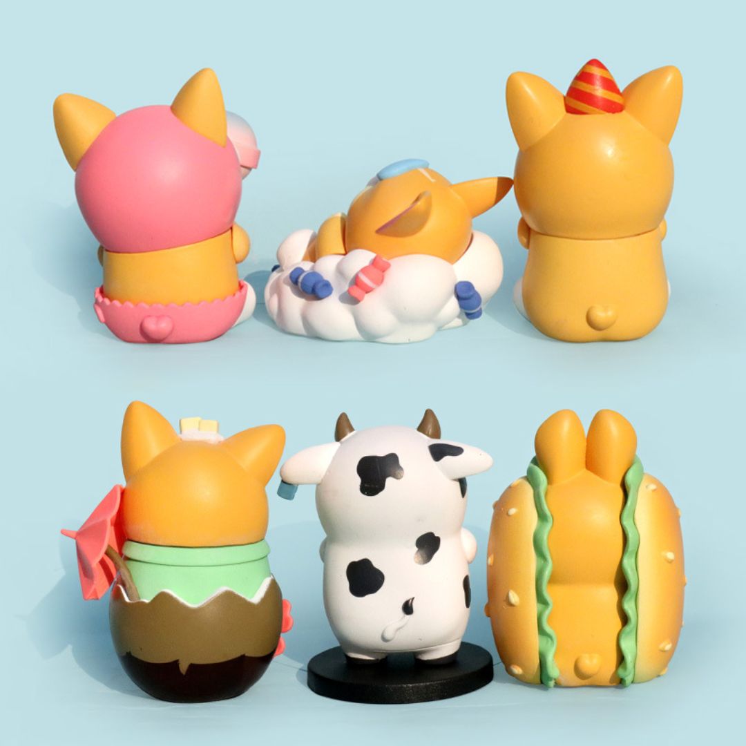 Cute Doggo Figurine Set For Dog Lovers