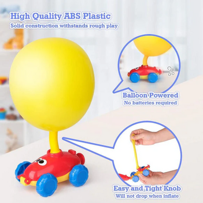 Balloon Powered Car with Launch Pad