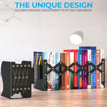 Adjustable Bookend for Desk