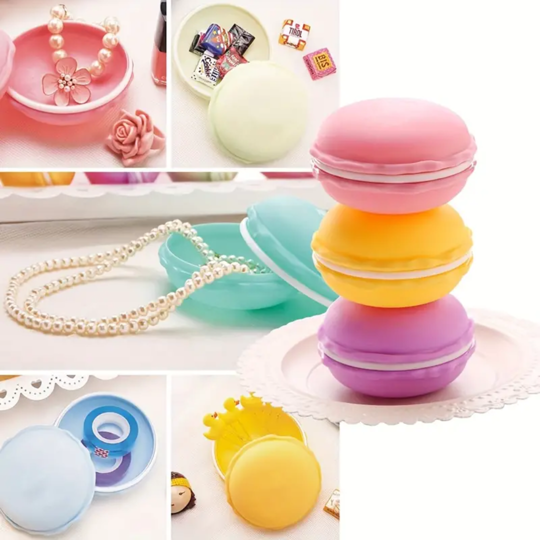 Multi Use Macaroon Jewelry Organizer Box