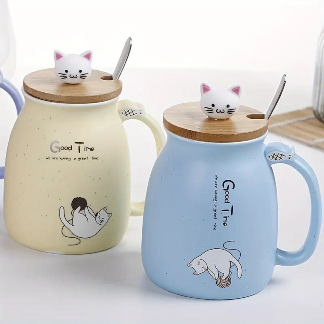 Cat Ceramic Coffee Tea Mug