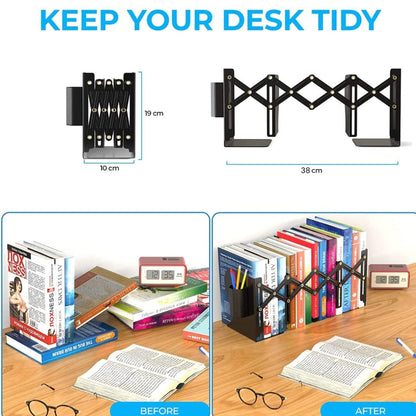 Adjustable Bookend for Desk