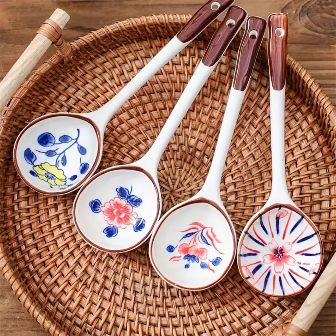 Artisan Ceramic Tableware Spoon Set