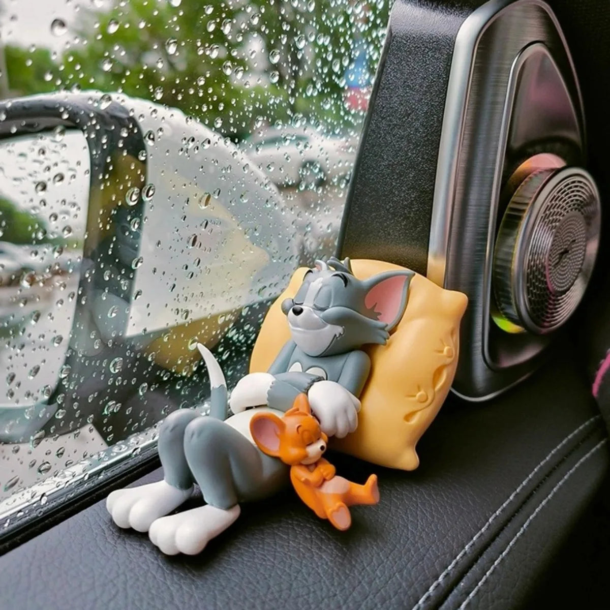 Cat & Mouse Cute Car Interior Accessory