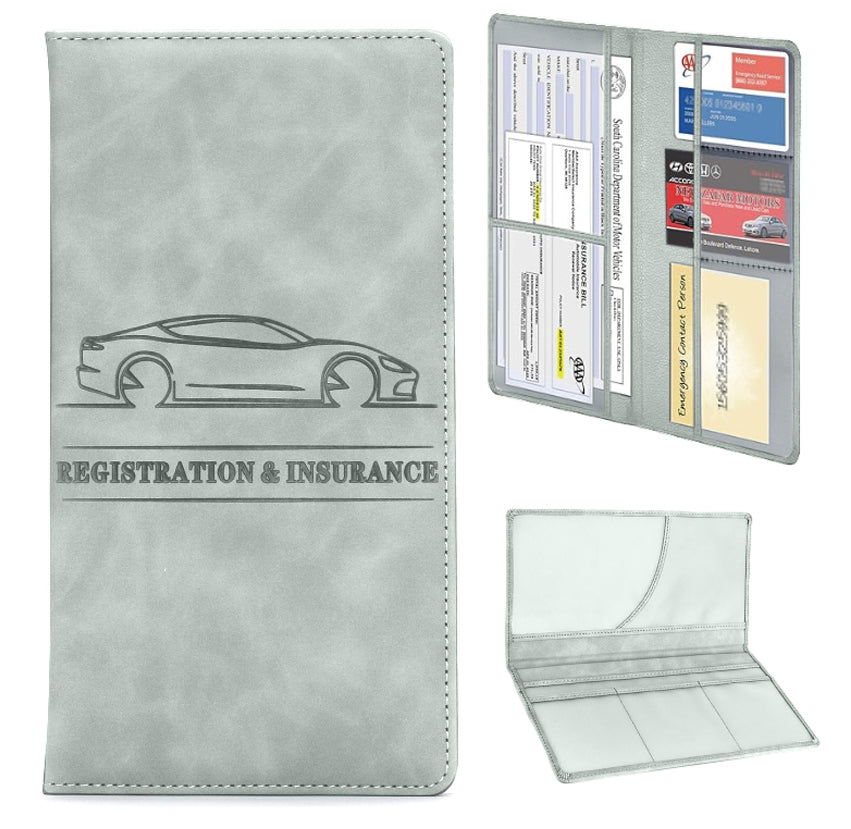 Car License & Registration Holder