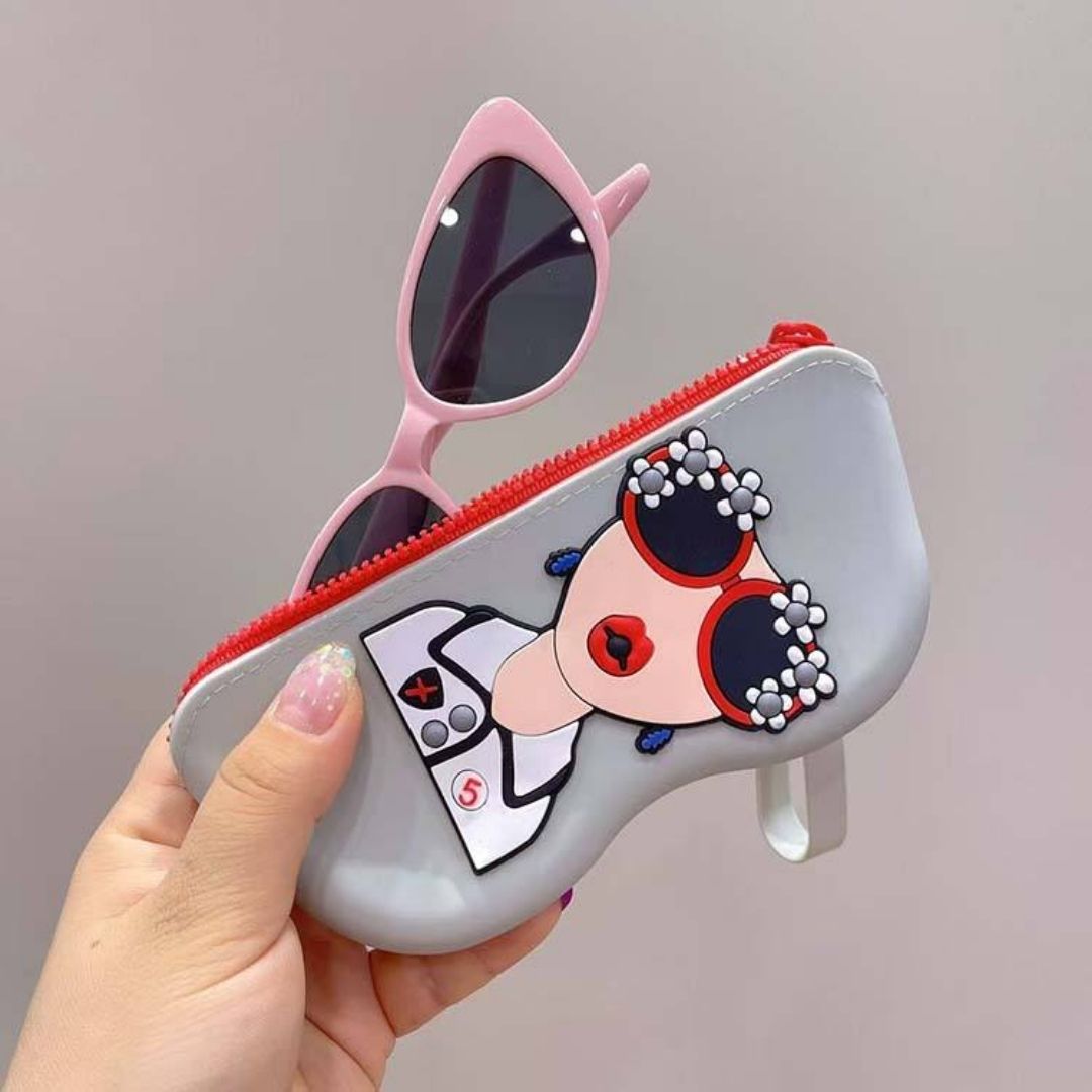 Colorful Silicone Sunglass Case