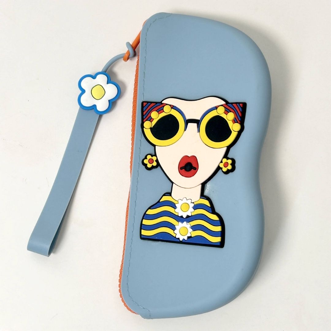 Colorful Silicone Sunglass Case